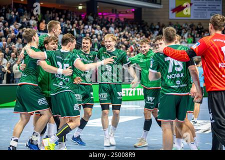 Wetzlar, Deutschland. Dezember 2024. HSG Wetzlar Handball Bundesliga; HSG Wetzlar - VfL Gummersbach: Wetzlar, 22.12.24 Credit: dpa/Alamy Live News Stockfoto