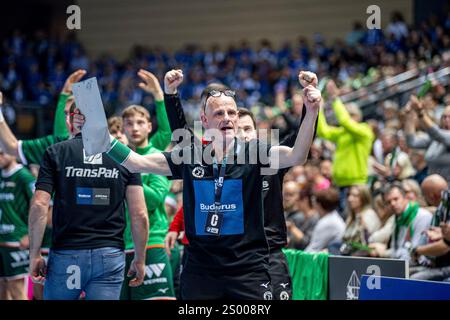 Wetzlar, Deutschland. Dezember 2024. Stefan Ruehl (HSG Wetzlar) Handball-Bundesliga; HSG Wetzlar - VfL Gummersbach: Wetzlar, 22.12.24 Credit: dpa/Alamy Live News Stockfoto