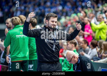 Wetzlar, Deutschland. Dezember 2024. Oliver Oestreicher (HSG Wetzlar) Handball-Bundesliga; HSG Wetzlar - VfL Gummersbach: Wetzlar, 22.12.24 Credit: dpa/Alamy Live News Stockfoto