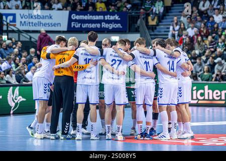 Wetzlar, Deutschland. Dezember 2024. HSG Wetzlar, VfL Gummersbach Handball Bundesliga; HSG Wetzlar - VfL Gummersbach: Wetzlar, 22.12.24 Credit: dpa/Alamy Live News Stockfoto