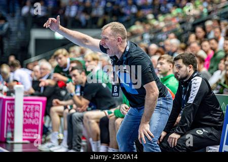 Wetzlar, Deutschland. Dezember 2024. Frank Carstens (HSG Wetzlar) Handball-Bundesliga; HSG Wetzlar - VfL Gummersbach: Wetzlar, 22.12.24 Credit: dpa/Alamy Live News Stockfoto