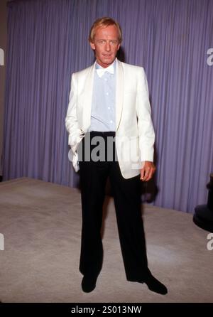 Paul Hogan ist gestorben. Paul Hogan bei den 59. Annual Academy Awards am 20. März 1987 in Los Angeles, Kalifornien. Hinweis: Ralph Dominguez/MediaPunch Stockfoto