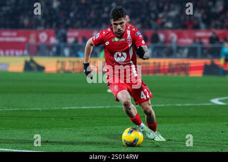 Italien. Dezember 2024. Alessandro Bianco von AC Monza iduring Serie A 2024/25 Fußballspiel zwischen AC Monza und Juventus FC im U-Power Stadium Credit: dpa/Alamy Live News Stockfoto