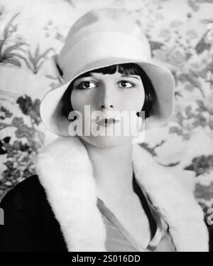 US-amerikanische Schauspielerin Louise Brooks, um 1929 Stockfoto