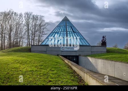 Plugstreet 14-18 Experience, World war One Interpretation Centre und WW1 Museum in Ploegsteert / Plugstreet, Hennegau, Belgien Stockfoto