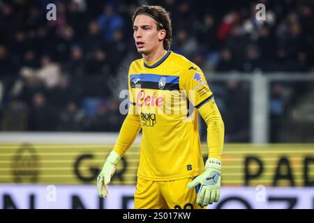 Marco CARNESECCHI von Atalanta während des italienischen Meisterschaftsspiels Serie A zwischen Atalanta BC und Empoli FC am 22. Dezember 2024 im Gewiss-Stadion in Bergamo, Italien Stockfoto