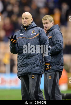 Stale Solbakken, Cheftrainer/Manager von Wolverhampton Wanderers. Football -npower Football League Championship - Wolverhampton Wanderers gegen Birmingham City Stockfoto