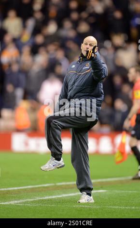 Stale Solbakken, Cheftrainer/Manager von Wolverhampton Wanderers. Football -npower Football League Championship - Wolverhampton Wanderers gegen Birmingham City Stockfoto