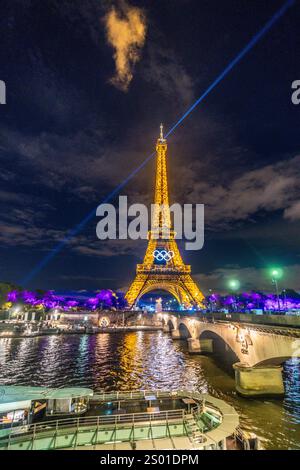 Eiffelturm Paris, Frankreich Stockfoto