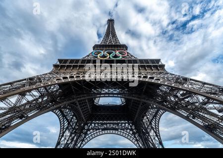 Eiffelturm Paris, Frankreich Stockfoto