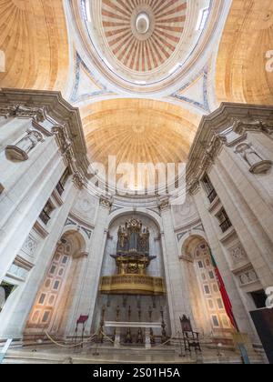 Innenraum des Pantheons oder der Kirche Santa Engracia in Lissabon, Portugal Stockfoto