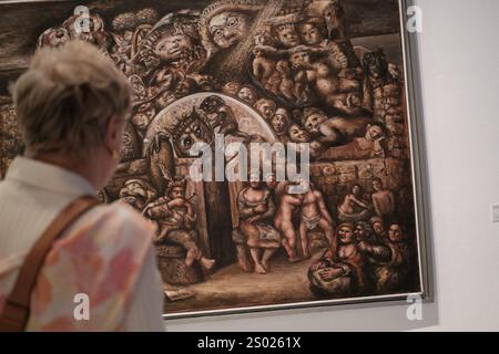 Madrid, Spanien. Dezember 2024. Sehen Sie die Esperpento-Ausstellung im Museo Nacional Centro de Arte Reina Sofía am 23. Dezember 2024 in Madrid, Spanien. Quelle: SIPA USA/Alamy Live News Stockfoto