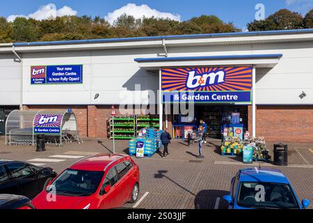 Congleton Retail Park Stockfoto