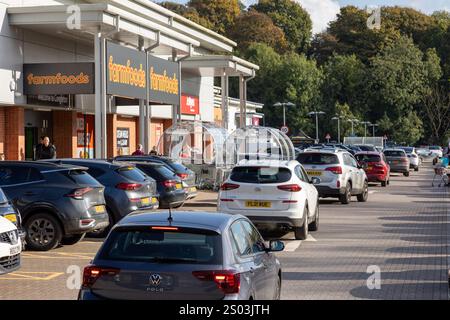 Congleton Retail Park Stockfoto