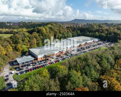 Congleton Retail Park Stockfoto