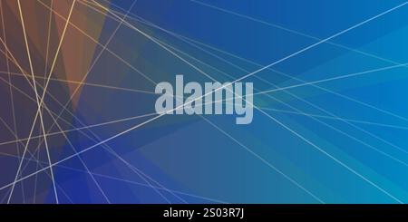 Bunte moderne Art Dreieck geformt durchscheinende überlagernde Ebenen, geometrische Formen und Linienmuster - abstrakter futuristischer Verlauf Vektor Backgrou Stock Vektor