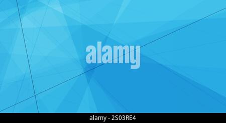 Bunte moderne Art Dreieck geformt durchscheinende überlagernde Ebenen, geometrische Formen und Linienmuster - abstrakter futuristischer Verlauf Vektor Backgrou Stock Vektor