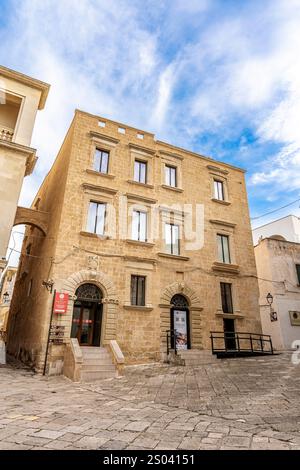 Diözesanmuseum von Otranto, religiöse Kunstgalerie im Palast von Lopez ('Palazzo Lopez'), Provinz Lecce, Gebiet Salento, Region Apulien, Italien Stockfoto