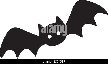 Vektorfledermaustierzeichnung Stock Vektor