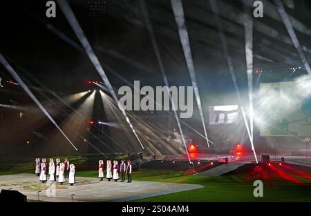 Festival Interceltique de Lorient, Lorient, Morbihan, Bretagne, Bretagne, Frankreich, Europa Stockfoto