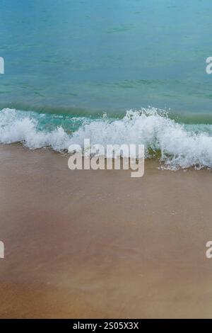 Wellen am Strand Stockfoto
