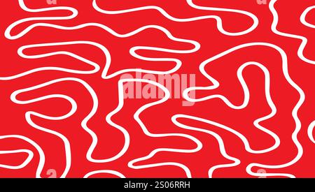 Vektor buntes abstraktes Muster, Textil, Design Stock Vektor