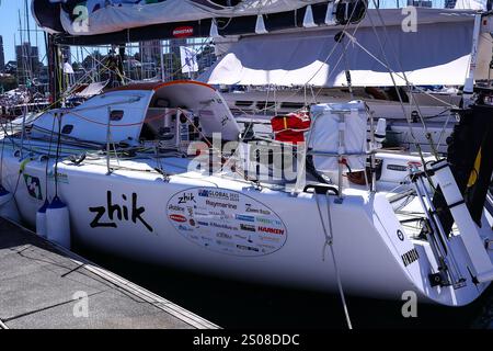 Sydney Harbour, Sydney, Australien. Dezember 2024. 2024 Rolex Sydney to Hobart Race; Credit: Action Plus Sports/Alamy Live News Stockfoto