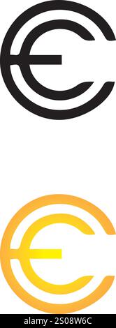 Vektor bunte Buchstaben-, Schriftart-, Alphabet-Logodesigns Stock Vektor