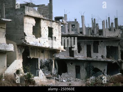 Libanonkrieg 1982 Beirut/Lebeanonwar 82 Stockfoto