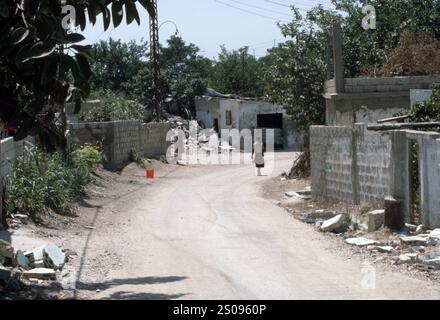 Libanonkrieg 1982 Beirut/Lebeanonwar 82 Stockfoto