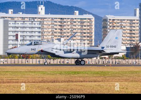 Japan, 14. November 2024: McDonnell Douglas F-15J Eagle auf der Komatsu Air Base in Japan Stockfoto