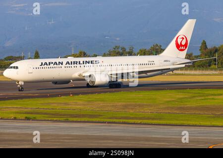 Japan – Tokio, 21. November 2024: JAL Japan Airlines (Tokyo DisneySea Livery) B767 in Japan Stockfoto