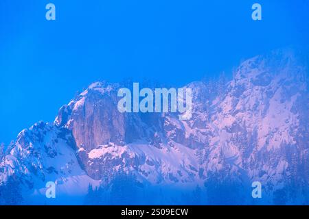 Snowy Mountains Stockfoto
