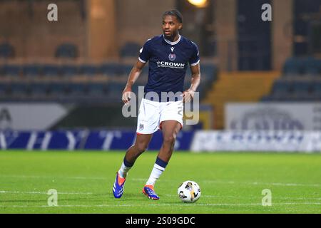 Dens Park, Dundee, Großbritannien. Dezember 2024. Scottish Premiership Football, Dundee gegen Ross County; Billy Koumetio aus Dundee on the Ball Credit: Action Plus Sports/Alamy Live News Stockfoto