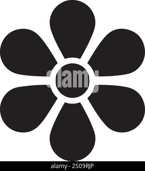 Vektorblatt, Kaktus, Rose, Gänseblümchenzeichnungen Stock Vektor