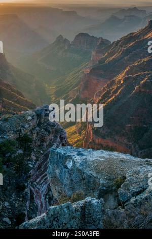 Sunrise, Nankoweap Canyon, Grand Canyon National Park, Arizona Stockfoto