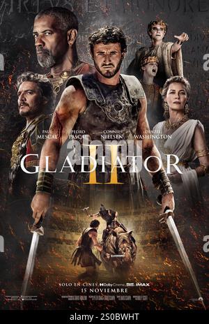 GLADIATOR II (2024), Regie: RIDLEY SCOTT. Quelle: PARAMOUNT PICTURES / Album Stockfoto