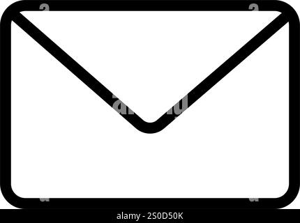 Symbol für Briefumschlag Stock Vektor