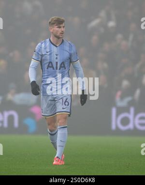 Nottingham, Großbritannien. Dezember 2024. Nottingham, England - 26. Dezember: Timo Werner von Tottenham Hotspur während des Spiels der Premier League 2024/25 League zwischen Nottingham Forest FC und Tottenham Hotspur FC am 26. Dezember 2024 in Nottingham, England. (Paul Bonser/SPP) Credit: SPP Sport Press Photo. /Alamy Live News Stockfoto