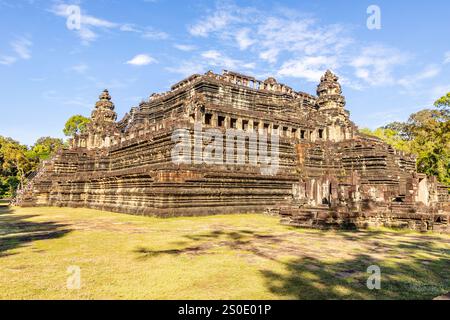 Der antike hindu Baphuon Tempel, Angkor Thom, der archäologische Park Angkor, Siem Reap, Kambodscha Stockfoto