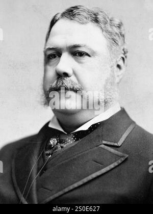 Chester A. Arthur, Präsident der Vereinigten Staaten. Charles Milton Bell. 1882. Stockfoto