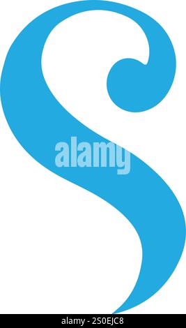 Logo-Design, bestehend aus Vektorbuchstaben Stock Vektor