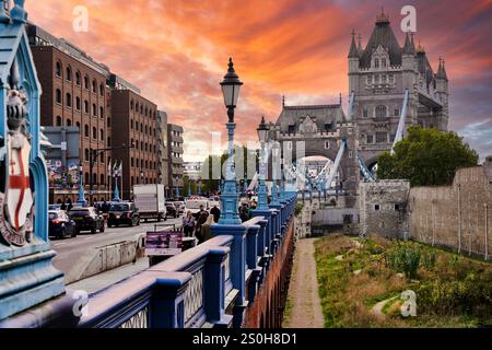 Tower Bridge, London, England, UK Stockfoto