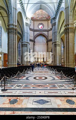 Florenz Toskana Italien, Die Kathedrale. Kathedrale der Heiligen Maria der Blume Stockfoto