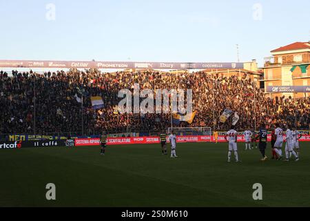 Parma, Italien. Dezember 2024. Parma (Parma) während des Spiels der italienischen Serie A zwischen Parma 2-1 Monza im Ennio Tardini Stadion am 28. Dezember 2024 in Parma, Italien. Quelle: Maurizio Borsari/AFLO/Alamy Live News Stockfoto