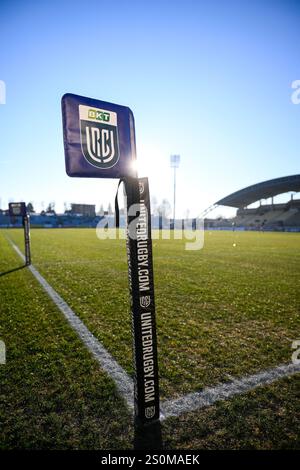 Parma, Italien. Dezember 2024. ( Zebre Parma ) während des Spiels Zebre Parma gegen Benetton Rugby, United Rugby Championship in Parma, Italien, 28. Dezember 2024 Credit: Independent Photo Agency/Alamy Live News Stockfoto