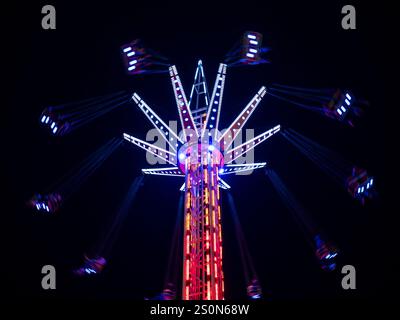 Star Flyer, Reading Winter Wonderland, Caversham, Reading, Berkshire, England, Großbritannien, GB. Stockfoto