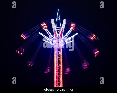 Star Flyer, Reading Winter Wonderland, Caversham, Reading, Berkshire, England, Großbritannien, GB. Stockfoto