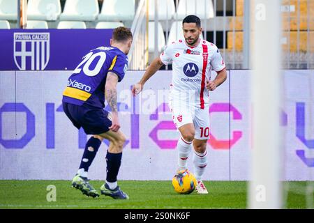 Parma, Italie. Dezember 2024. Gianluca Caprari (AC Monza) während des italienischen Meisterschaftsspiels Serie A zwischen Parma Calcio und AC Monza am 28. Dezember 2024 im Ennio Tardini Stadion in Parma, Italien - Foto Morgese-Rossini/DPPI Credit: DPPI Media/Alamy Live News Stockfoto