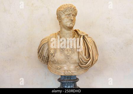 Florenz, Italien, 4. Januar 2024: Büste von Nero Stockfoto